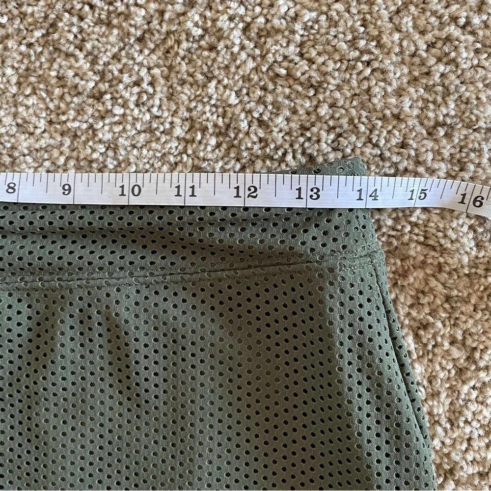 Slazenger Golf Skort Womens S Green Perforated Active Outdoor Pull on EUC - Picture 10 of 12
